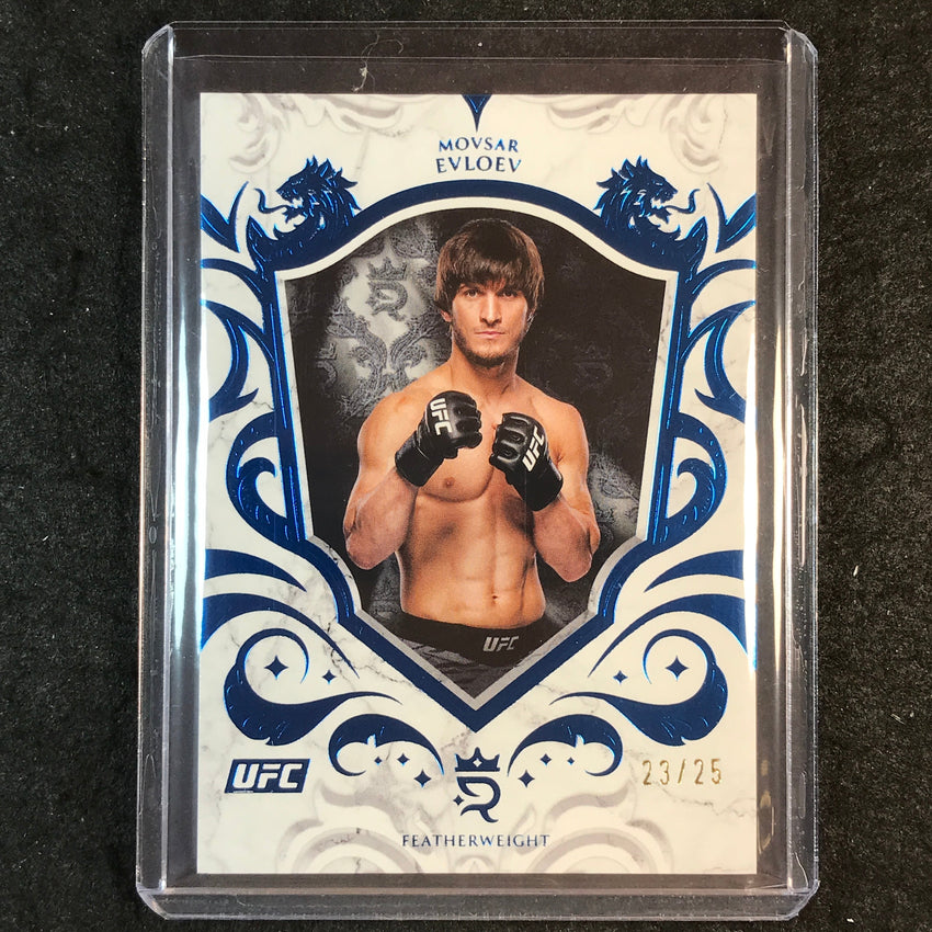 2025 Topps Royalty UFC MOVSAR EVLOEV Base Blue 23/25 #35
