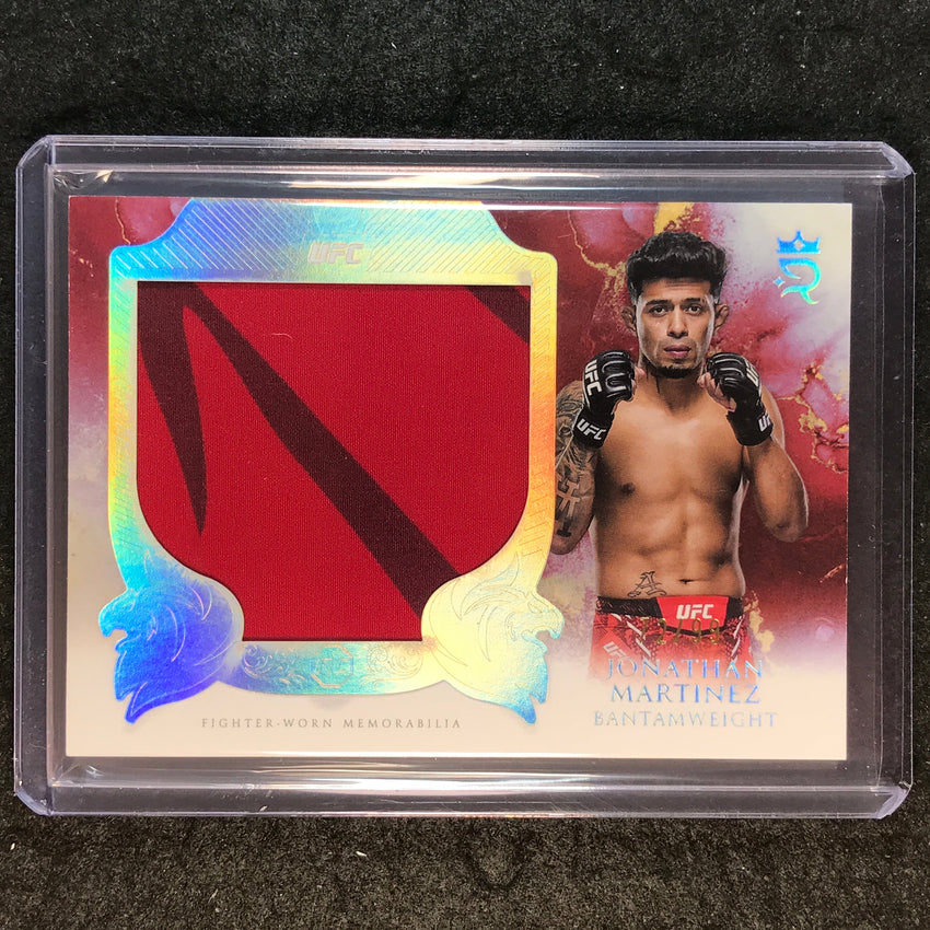 2025 Topps Royalty UFC JONATHAN MARTINEZ Rookie Jumbo Relics Patch 72/99