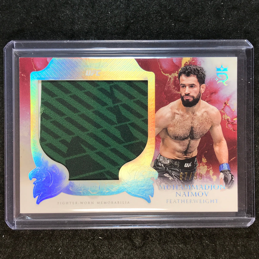 2025 Topps Royalty UFC MUHAMMODJON NAIMOV Rookie Jumbo Relics Patch 87/99