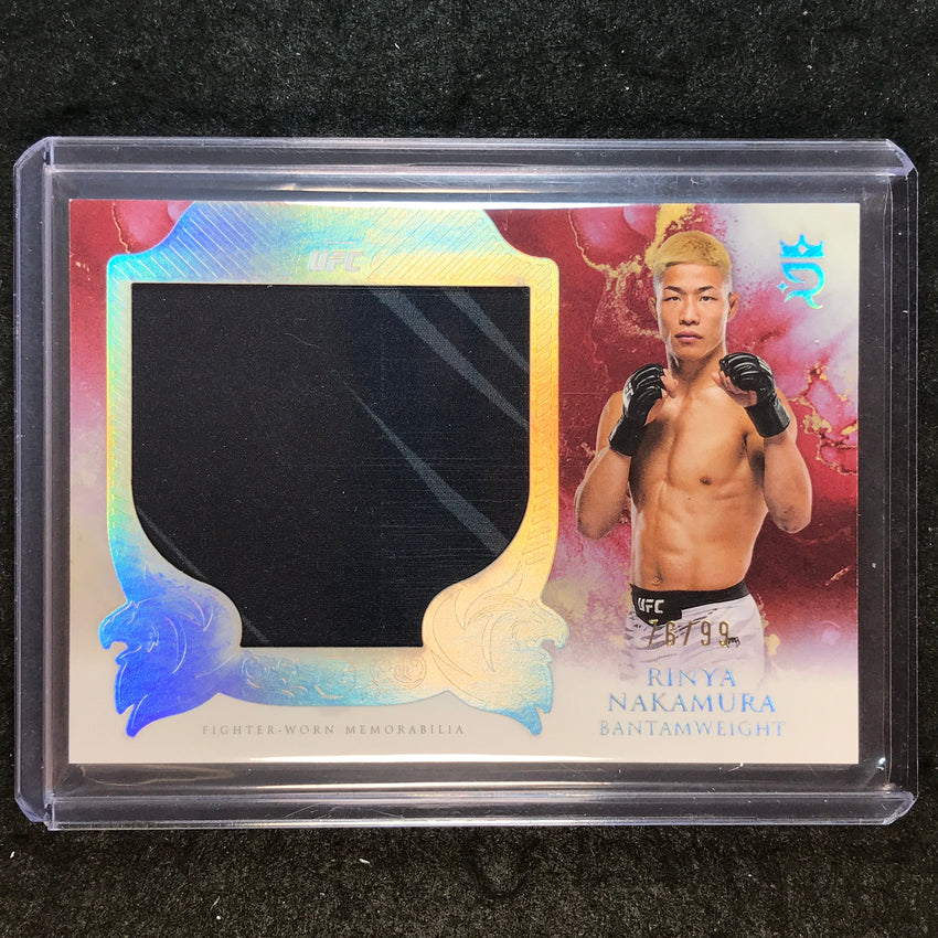 2025 Topps Royalty UFC RINYA NAKAMURA Rookie Jumbo Relics Patch 76/99