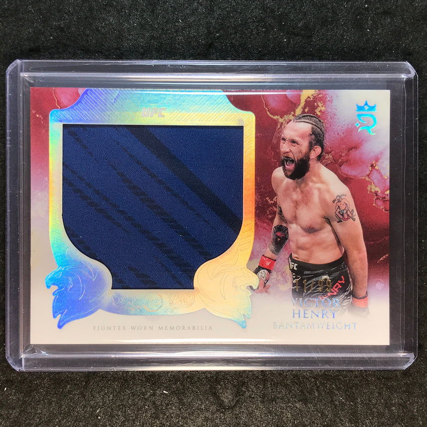 2025 Topps Royalty UFC VICTOR HENRY Rookie Jumbo Relics Patch 11/99