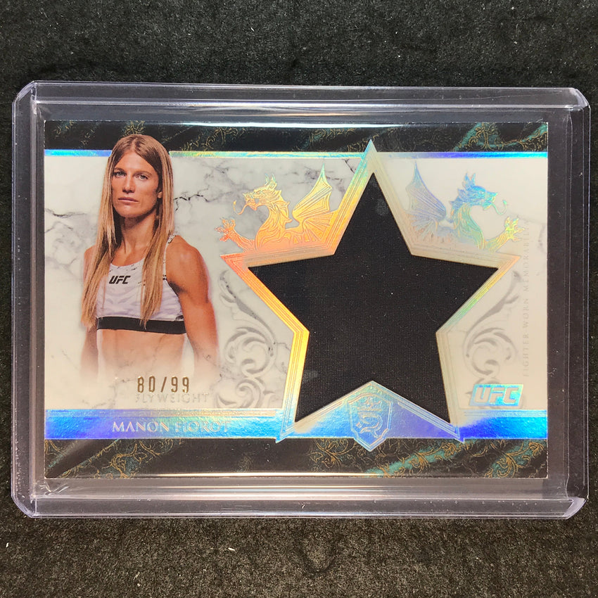 2025 Topps Royalty UFC MANON FIOROT Star Relics Patch 80/99