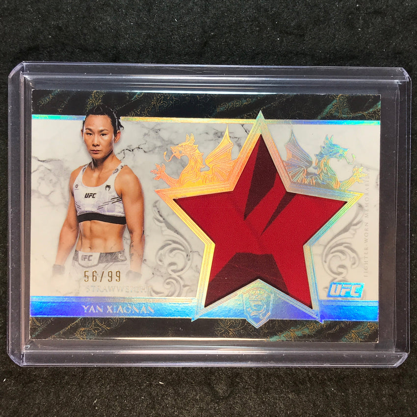 2025 Topps Royalty UFC YAN XIAONAN Star Relics Patch 56/99