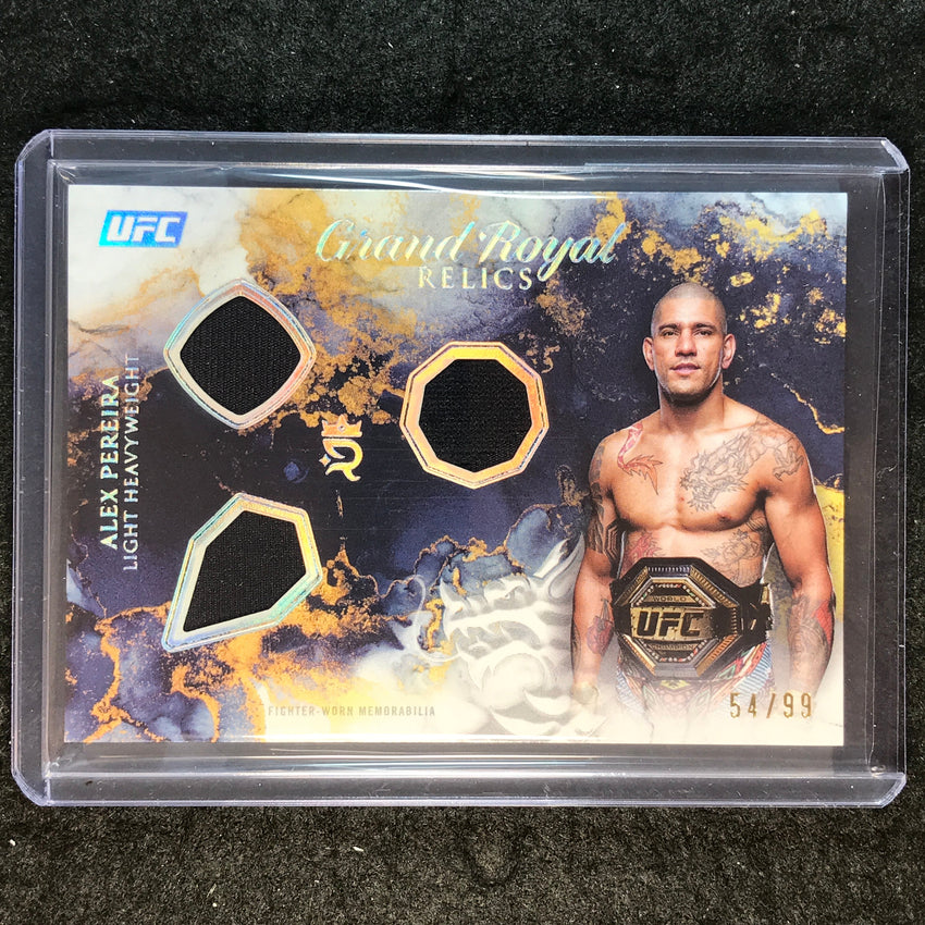 2025 Topps Royalty UFC ALEX PEREIRA Grand Royal Relics 54/99