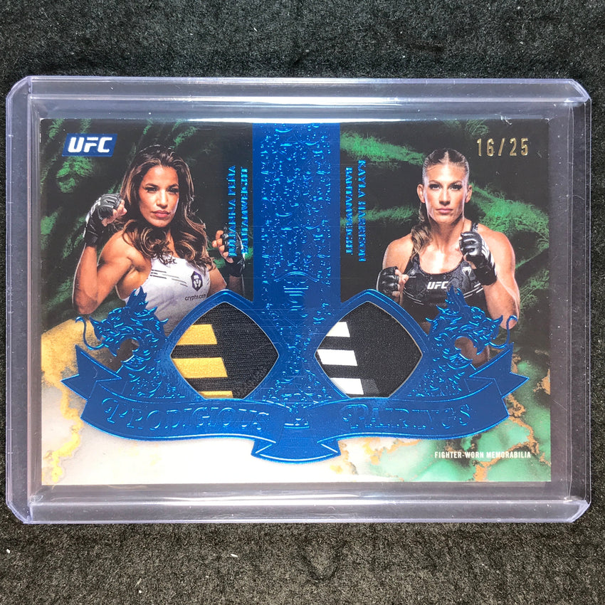 2025 Topps Royalty UFC PENA HARRISON Prodigious Pairing Dual Patch Relic 16/25
