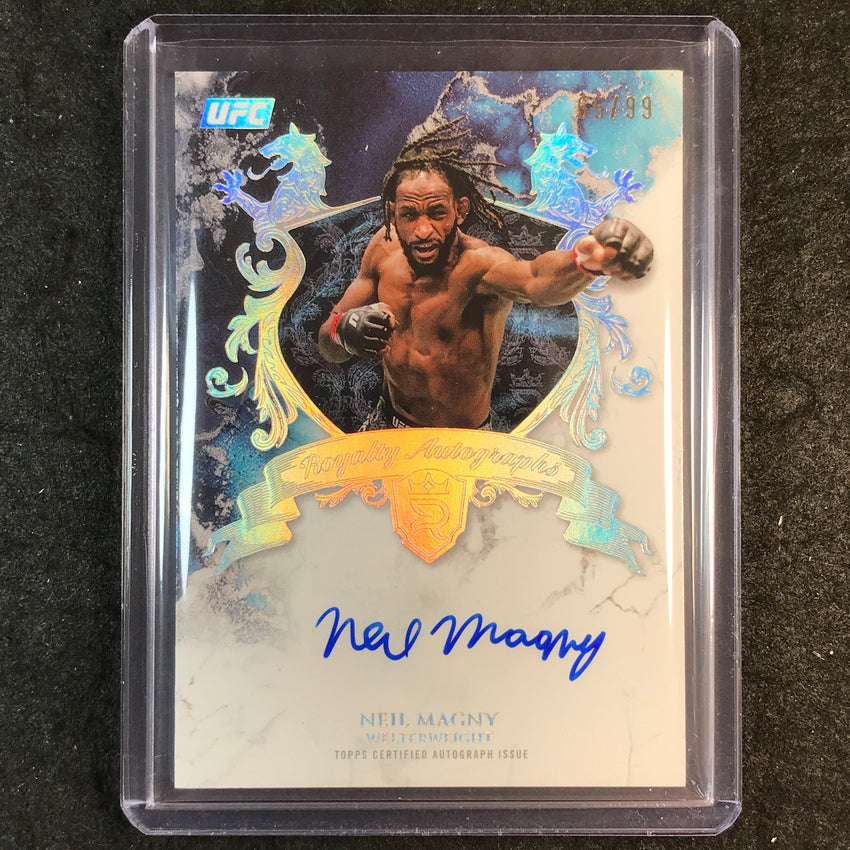 2025 Topps Royalty UFC NEIL MAGNY Royalty Autographs 65/99
