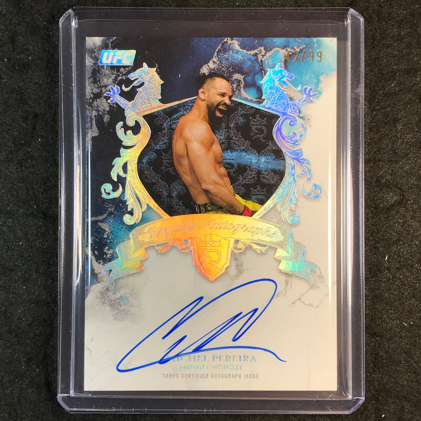2025 Topps Royalty UFC MICHEL PEREIRA Royalty Autographs 42/99