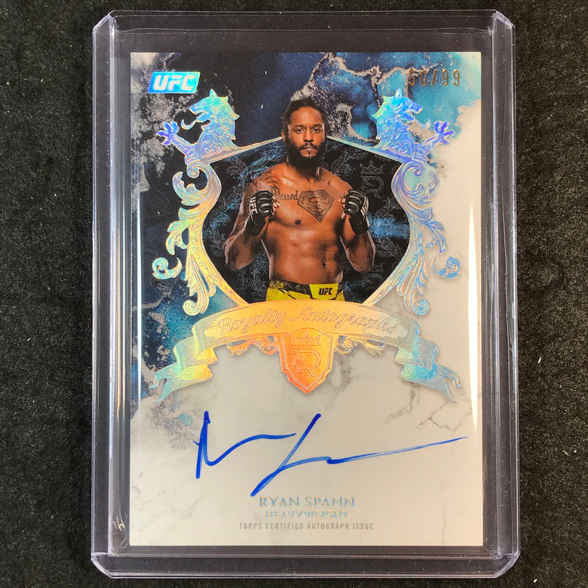 2025 Topps Royalty UFC RYAN SPANN Royalty Autographs 50/99