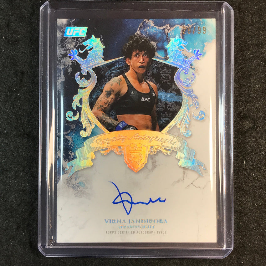 2025 Topps Royalty UFC VIRNA JANDIROBA Royalty Autographs 28/99