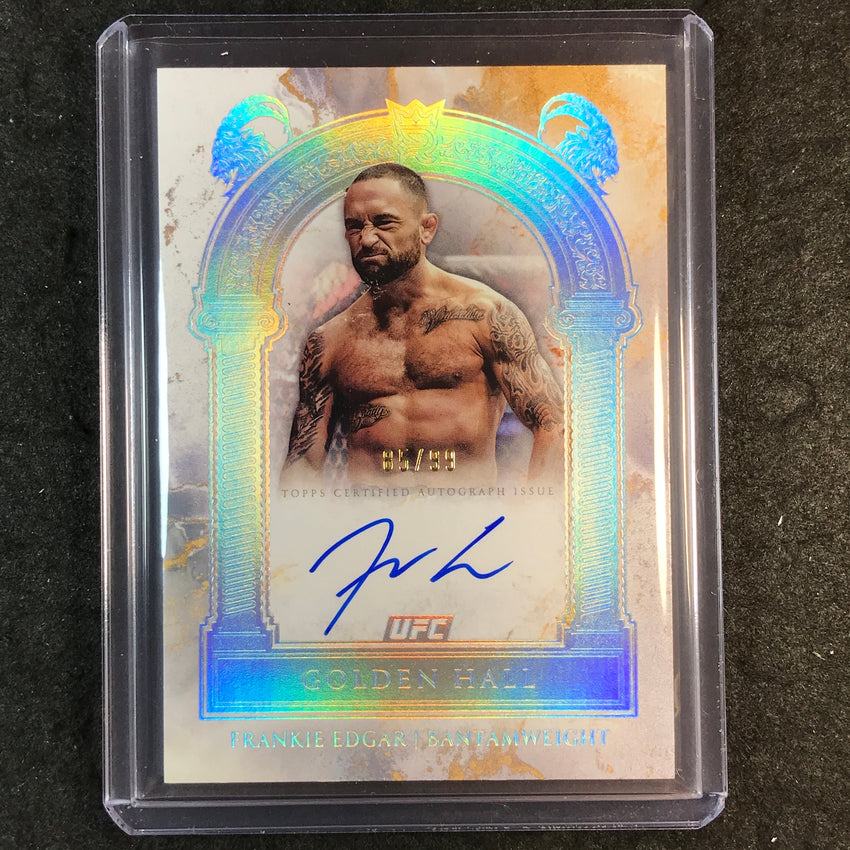 2025 Topps Royalty UFC FRANKIE EDGAR Golden Hall Autographs 85/99