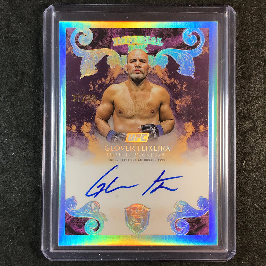 2025 Topps Royalty UFC GLOVER TEIXEIRA Imperial Ink Auto 37/99