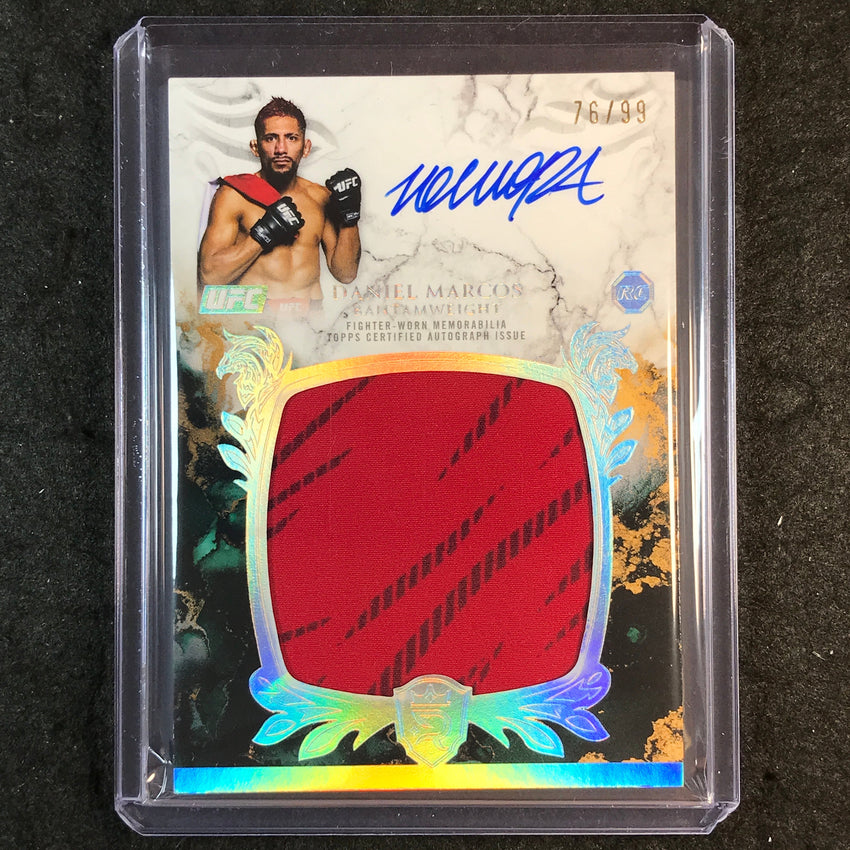 2025 Topps Royalty UFC DANIEL MARCOS Rookie Relic Patch Auto 76/99