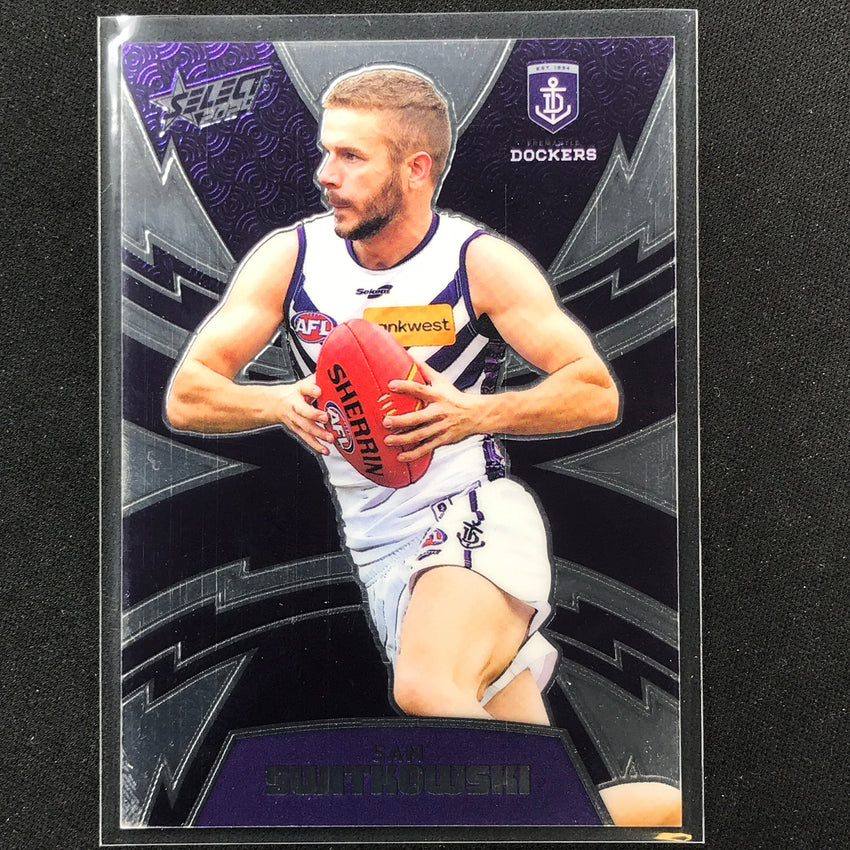 2024 Footy Stars Sam Switkowski Luminous Thunderbolt 70/599 #128