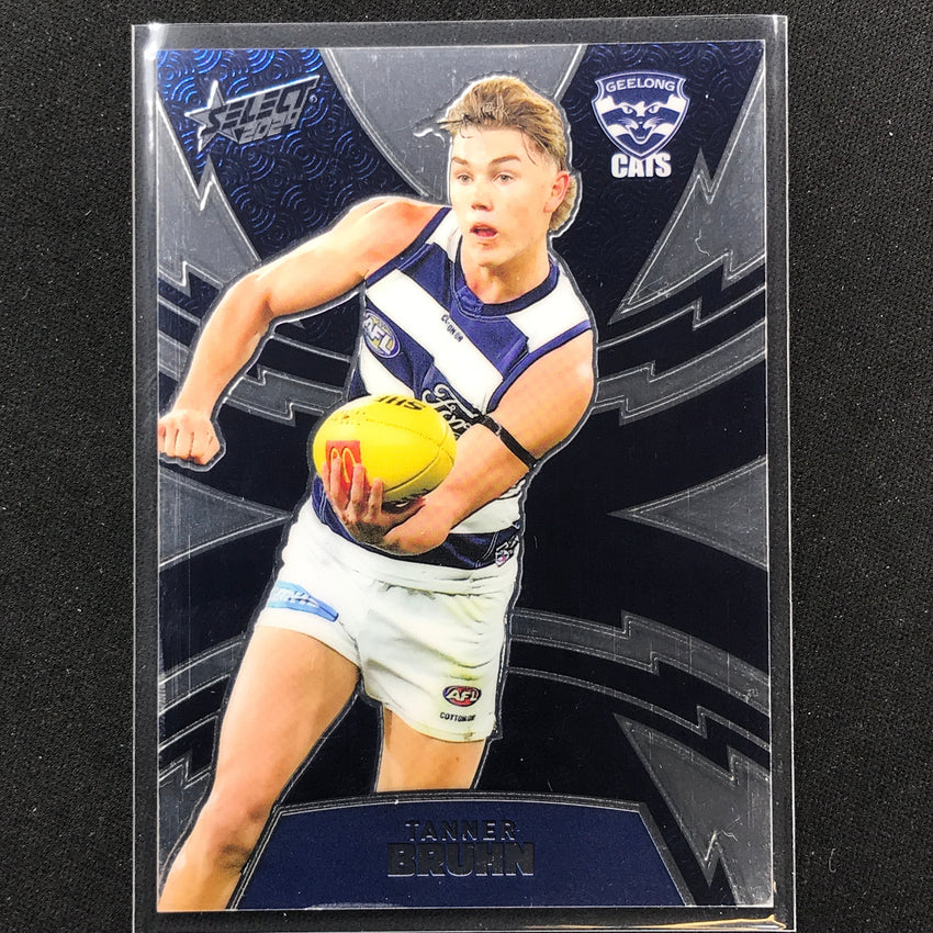 2024 Footy Stars Tanner Bruhn Luminous Thunderbolt 582/599 No 136