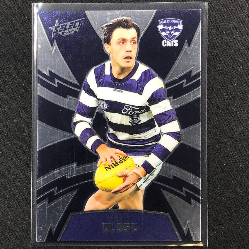 2024 Footy Stars Brad Close Luminous Thunderbolt 38/599 No 138