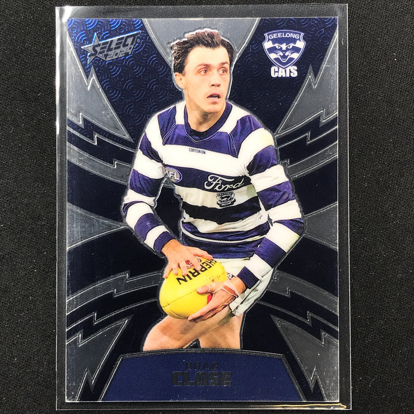 2024 Footy Stars Brad Close Luminous Thunderbolt 213/599 No 138
