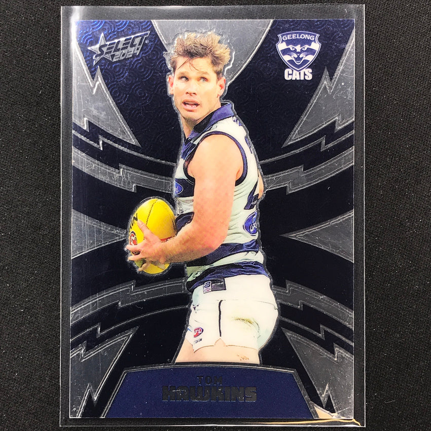 2024 Footy Stars Tom Hawkins Luminous Thunderbolt 200/599 No 144