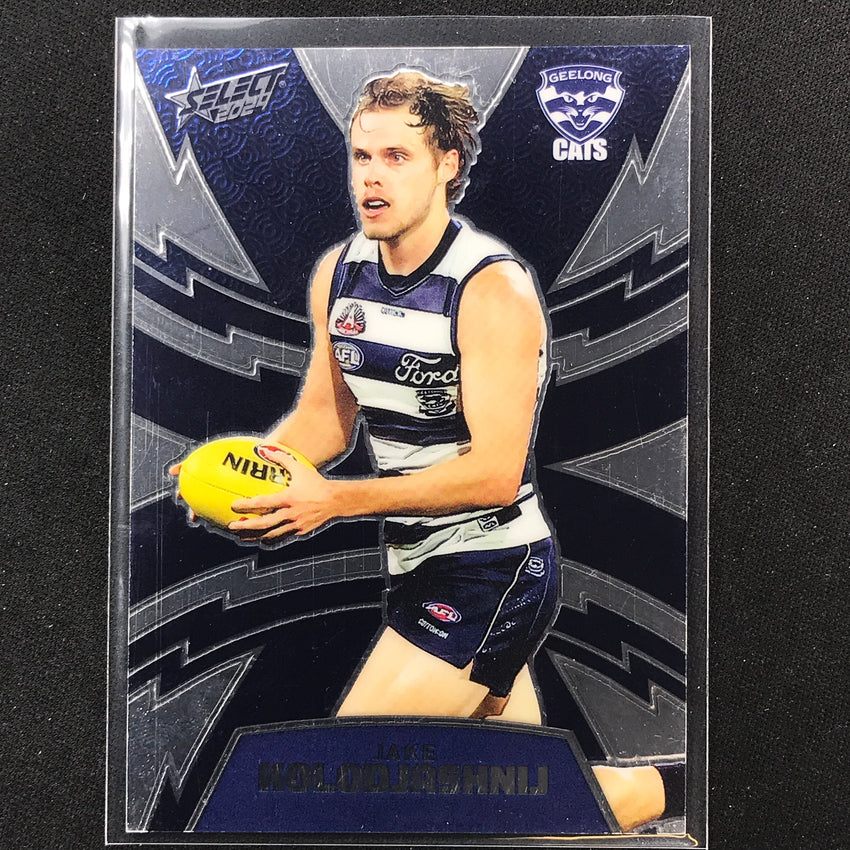 2024 Footy Stars Jake Kolodjashnij Luminous Thunderbolt 41/599 No 147