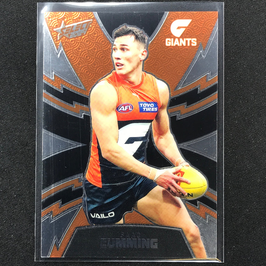2024 Footy Stars Isaac Cumming Luminous Thunderbolt 86/599 #161