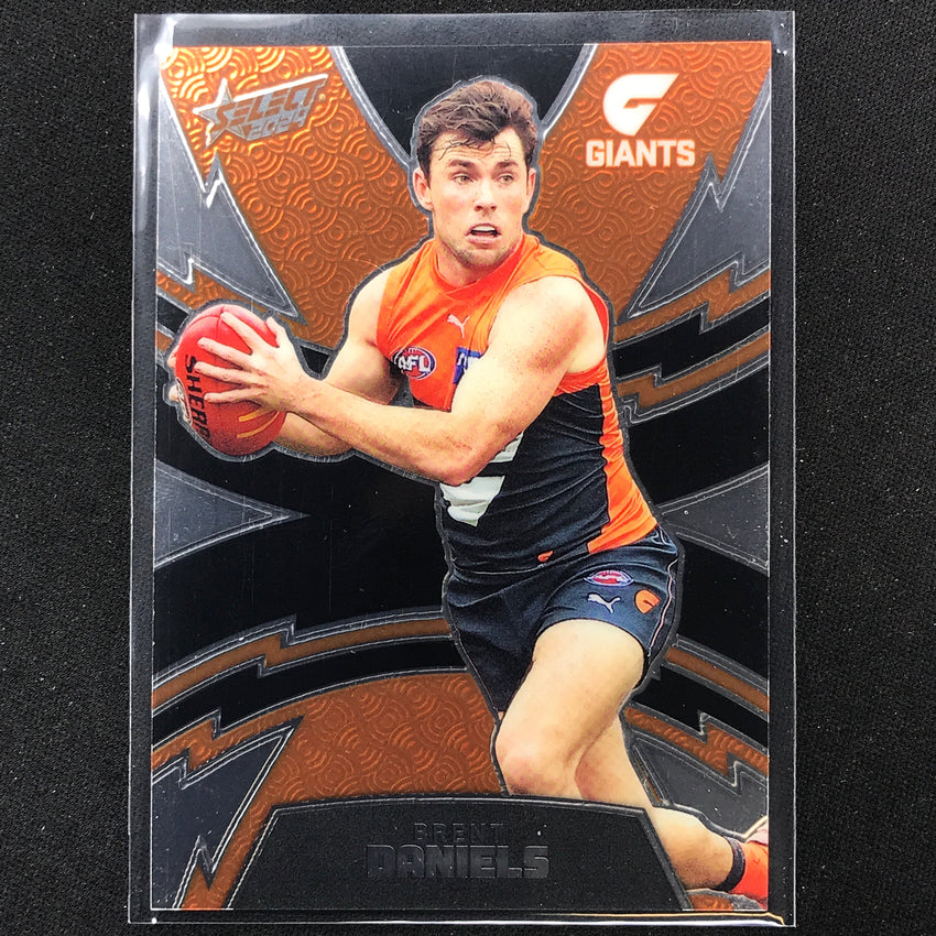 2024 Footy Stars Brent Daniels Luminous Thunderbolt 414/599 #162