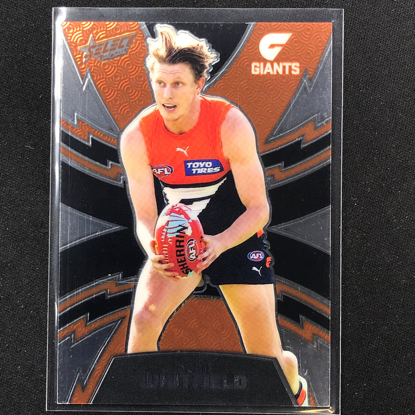 2024 Footy Stars Lachie Whitfield Luminous Thunderbolt 556/599 #176