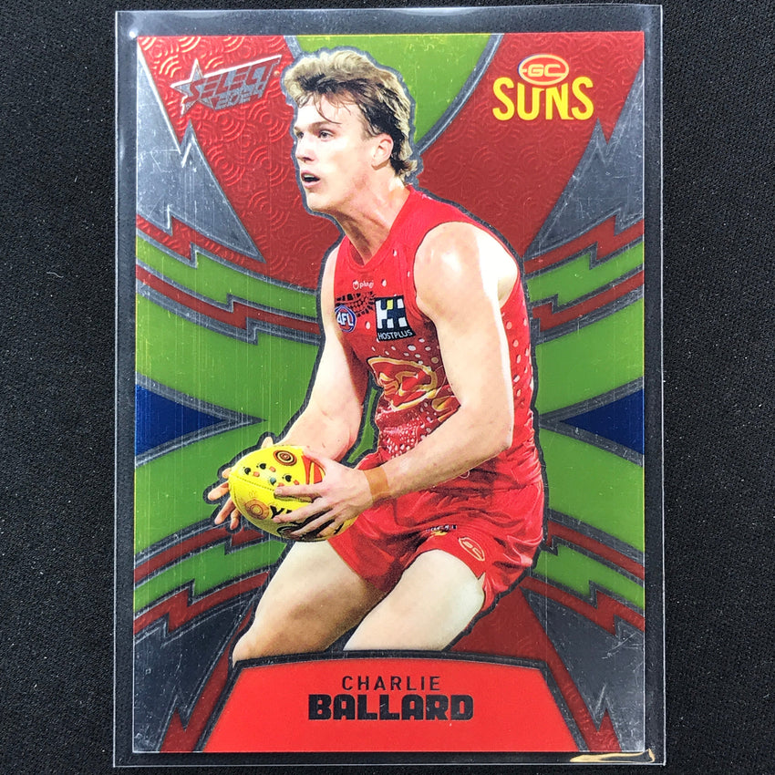 2024 Footy Stars Charlie Ballard Luminous Thunderbolt 542/599 #181