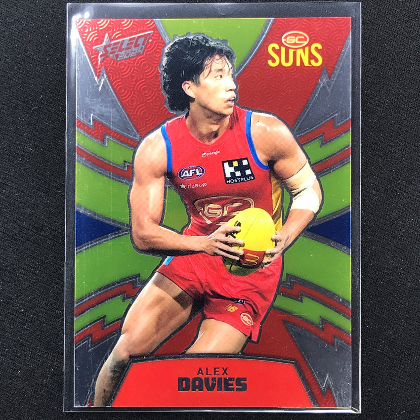 2024 Footy Stars Alex Davies Luminous Thunderbolt 538/599 #184