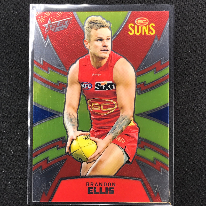 2024 Footy Stars Brandon Ellis Luminous Thunderbolt 535/599 #185