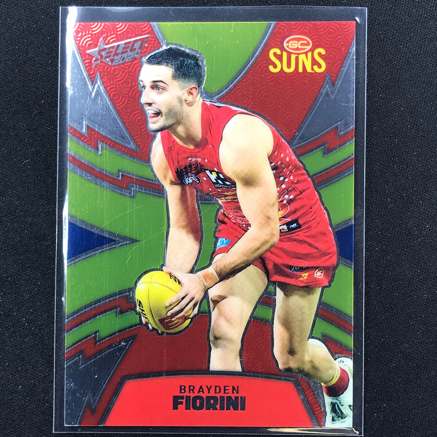 2024 Footy Stars Brayden Fiorini Luminous Thunderbolt 234/599 #186