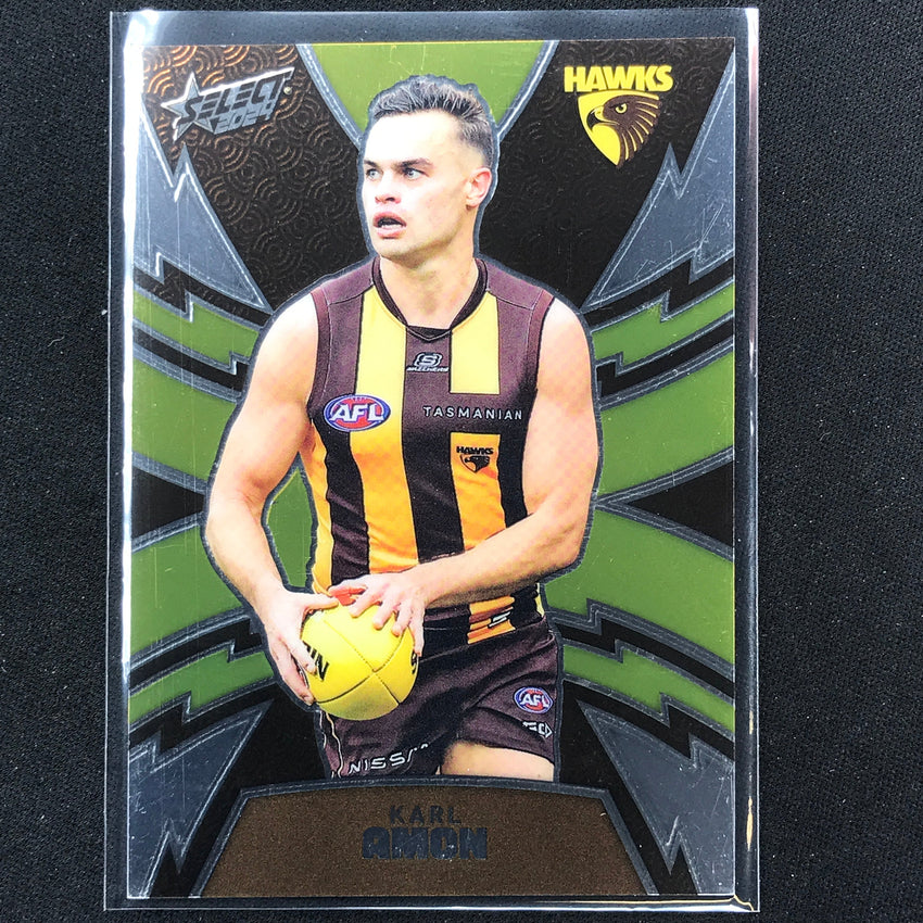 2024 Footy Stars Karl Amon Luminous Thunderbolt 541/599 No 199