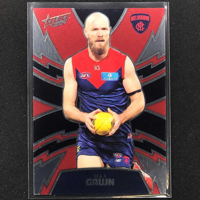 2024 Footy Stars Max Gawn Luminous Thunderbolt 514/599 No 225
