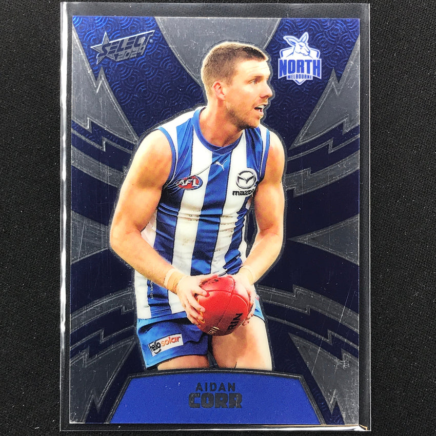 2024 Footy Stars Aidan Corr Luminous Thunderbolt 272/599 No 244