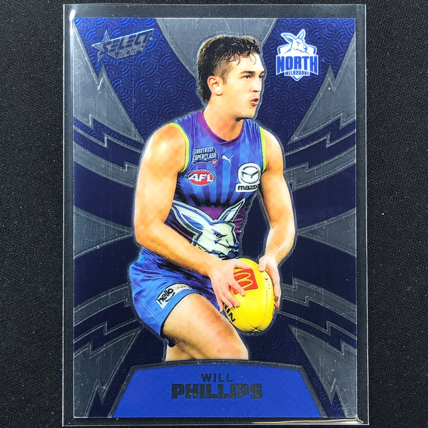 2024 Footy Stars Will Phillips Luminous Thunderbolt 337/599 No 252