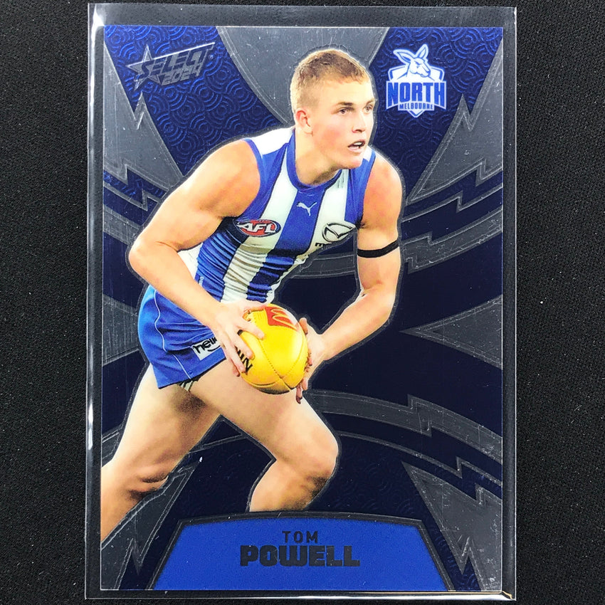 2024 Footy Stars Tom Powell Luminous Thunderbolt 232/599 No 253