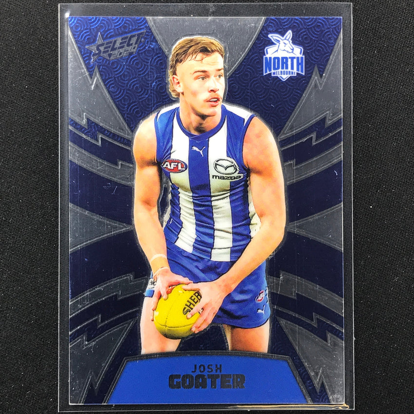 2024 Footy Stars Josh Goater Luminous Thunderbolt 509/599 No 262