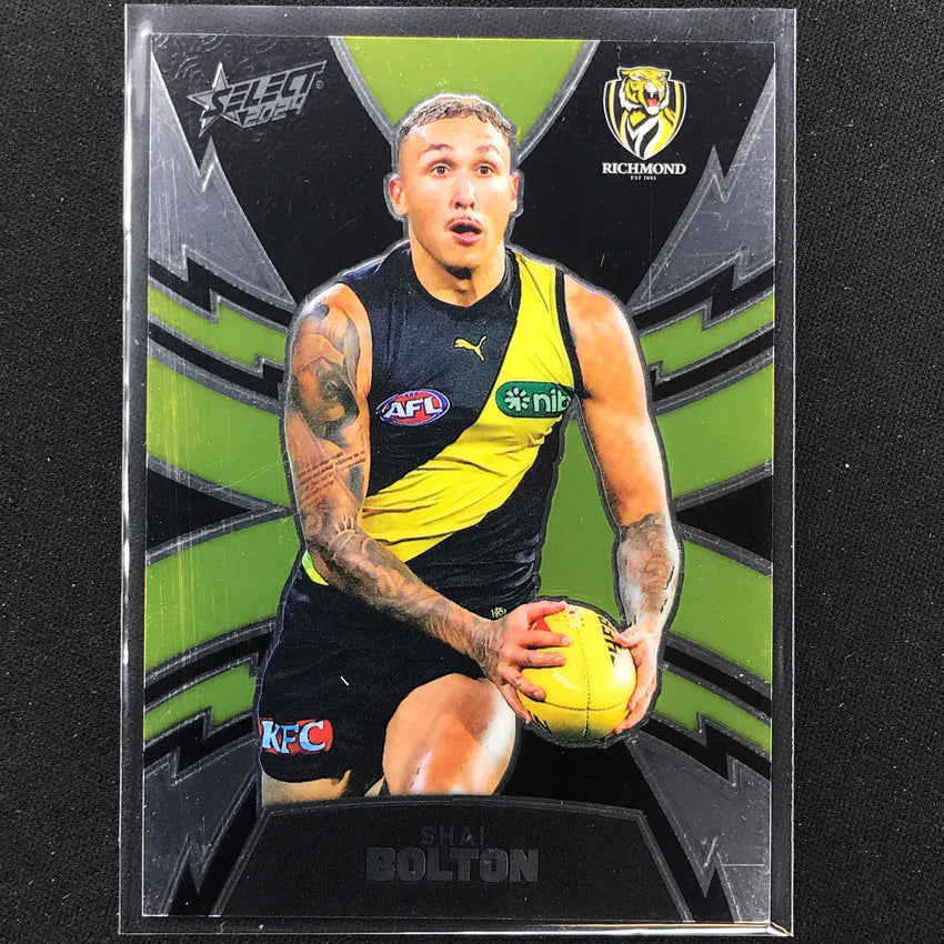 2024 Footy Stars Shai Bolton Luminous Thunderbolt 233/599 No 289