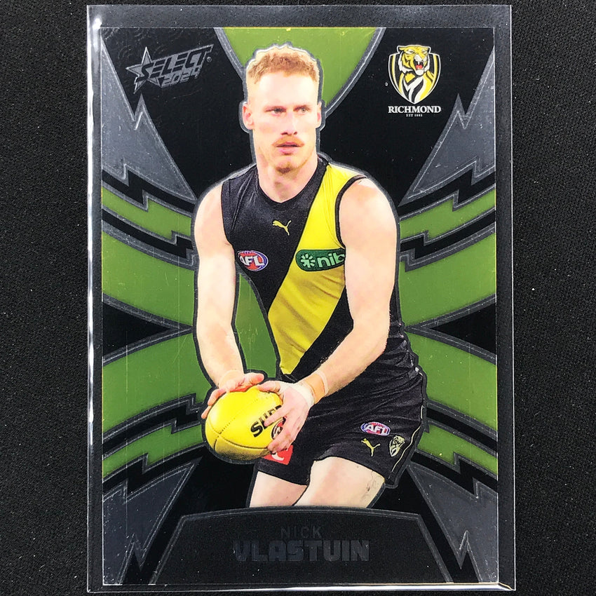2024 Footy Stars Nick Vlastuin Luminous Thunderbolt 446/599 No 307