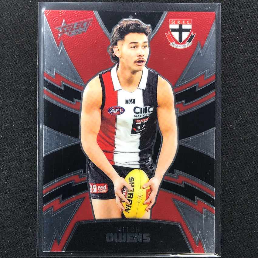 2024 Footy Stars Mitch Owens Luminous Thunderbolt 491/599 #320