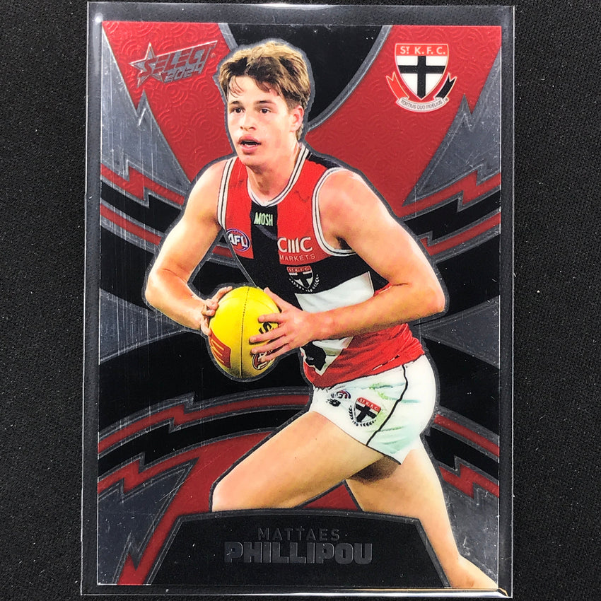 2024 Footy Stars Mattaes Phillipou Luminous Thunderbolt 236/599 #321