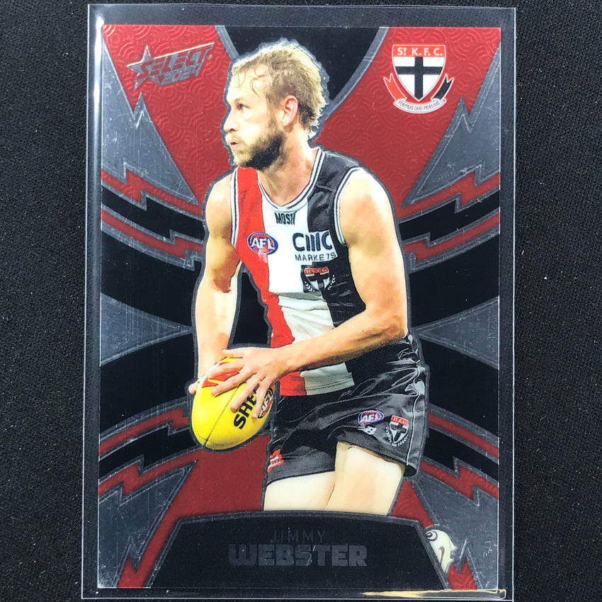 2024 Footy Stars Jimmy Webster Luminous Thunderbolt 328/599 #327
