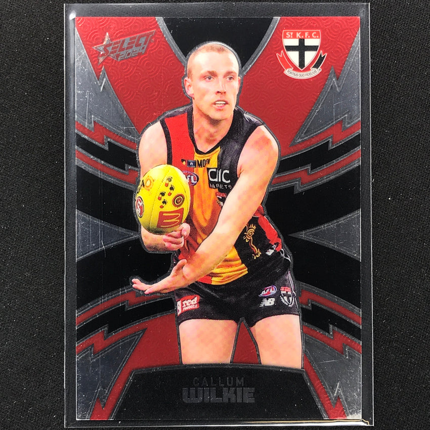 2024 Footy Stars Callum Wilkie Luminous Thunderbolt 588/599 #328