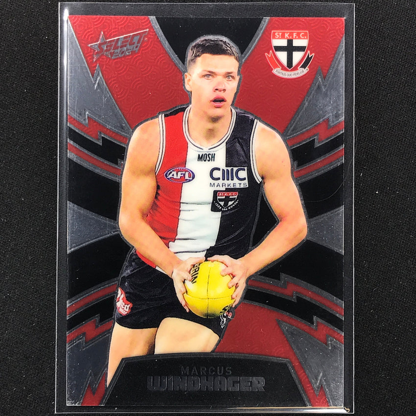2024 Footy Stars Marcus Windhager Luminous Thunderbolt 491/599 No 329