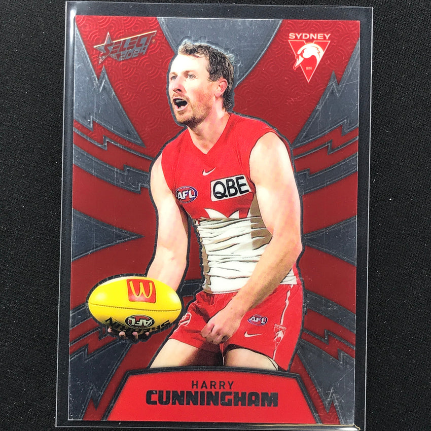 2024 Footy Stars Harry Cunningham Luminous Thunderbolt 499/599 #334