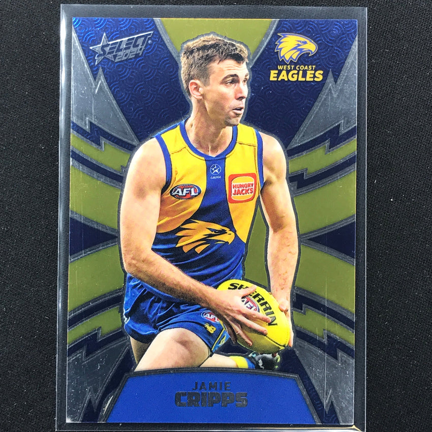 2024 Footy Stars Jamie Cripps Luminous Thunderbolt 235/599 No 355