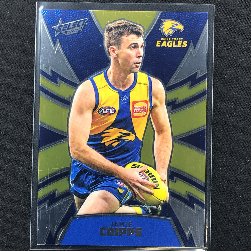 2024 Footy Stars Jamie Cripps Luminous Thunderbolt 416/599 #355