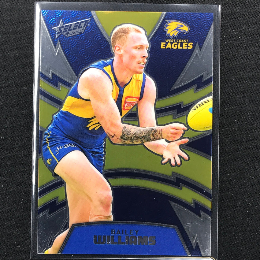 2024 Footy Stars Bailey Williams Luminous Thunderbolt 542/599 No 372