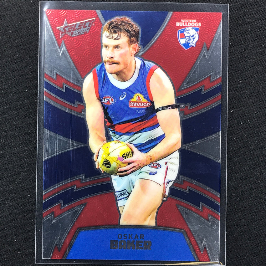 2024 Footy Stars Oskar Baker Luminous Thunderbolt 230/599 No 375