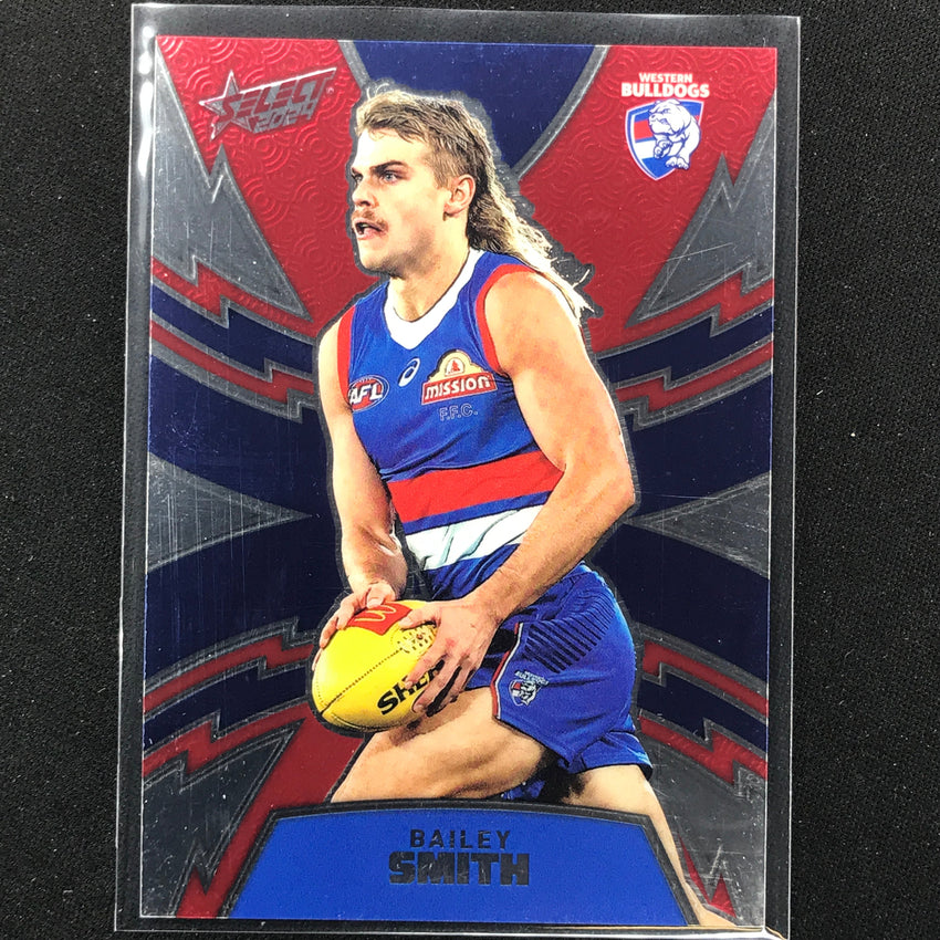 2024 Footy Stars Bailey Smith Luminous Thunderbolt 315/599 No 391