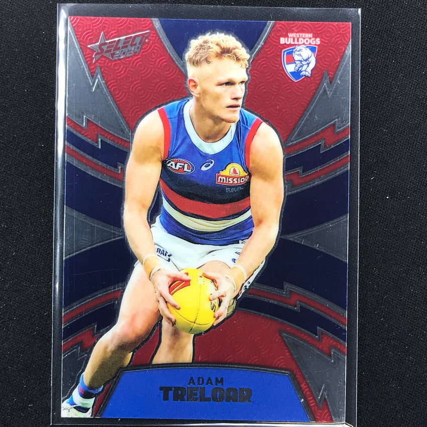 2024 Footy Stars Adam Treloar Luminous Thunderbolt 365/599 #392