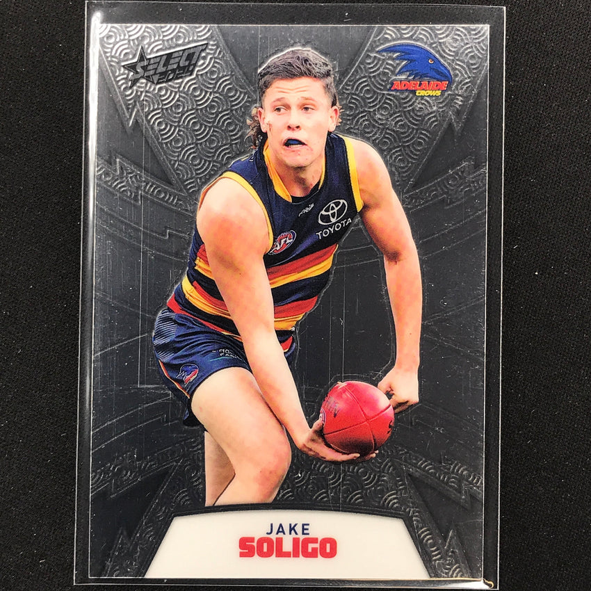 2024 Footy Stars Jake Soligo Luminous Thunderbolt Refractor 260/299 No 8